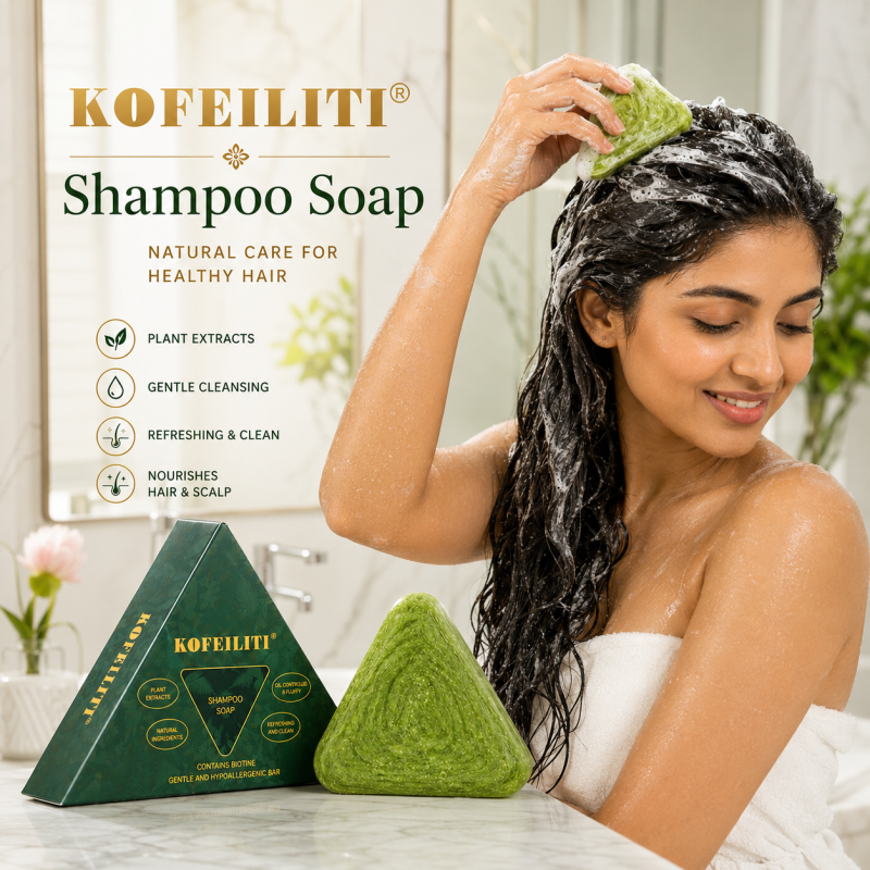 KOFEILITI Shampoo Soap - Gallery Image