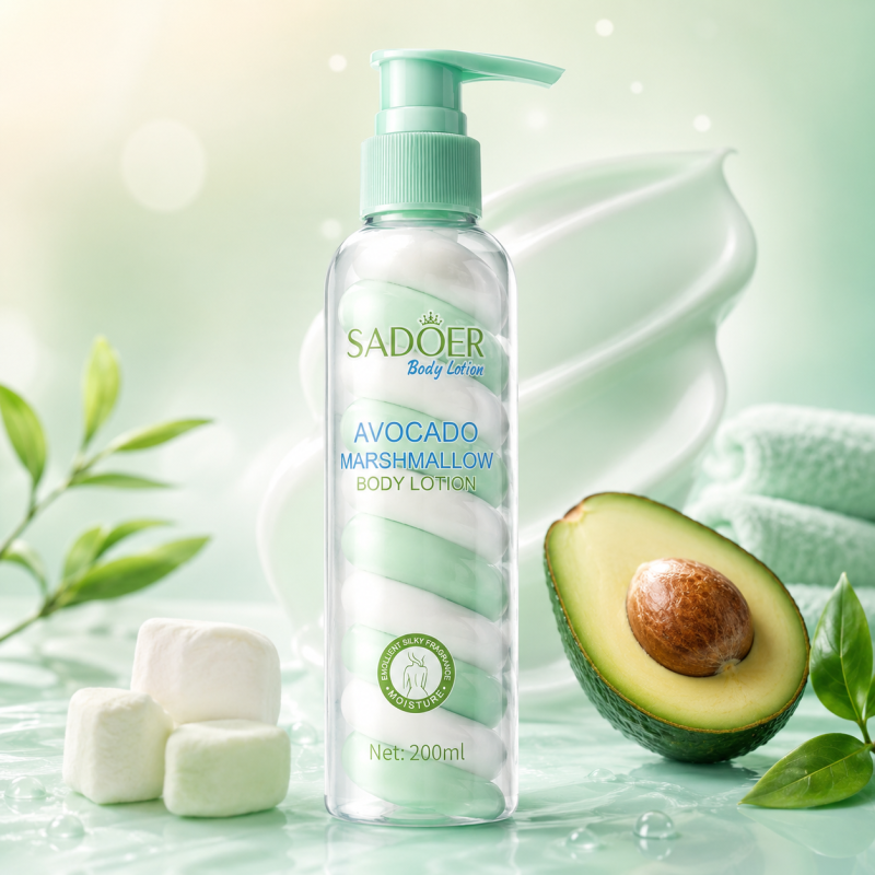 Sadoer Avocado Marshmallow Body Lotion - Gallery Image
