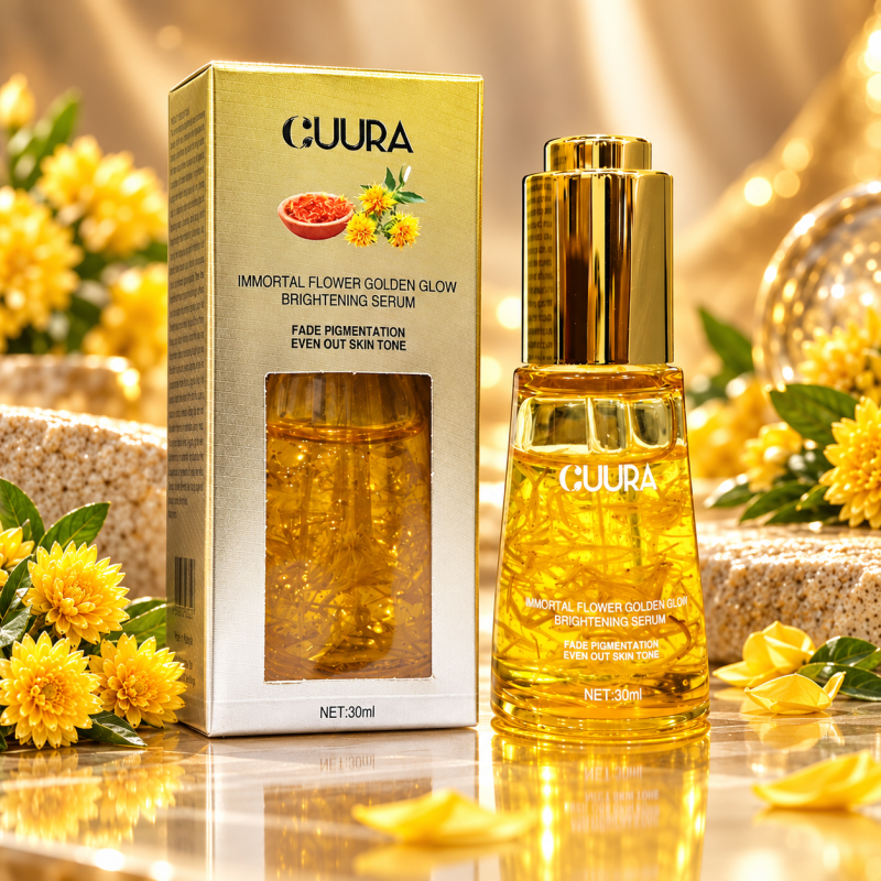 CUURA Immortal Flower Golden Glow Brightening Serum - Gallery Image